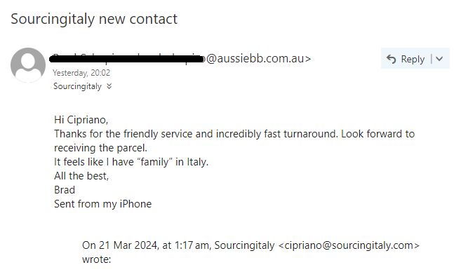 Forwarding Friend Family Italy 542 Forwarding Friend Family Italy 542